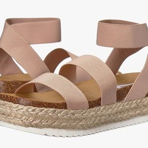 Altr'd State Blush Pink Platform Sandals
